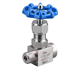 J13W-16P外螺紋針形閥 J13W-16P外螺紋針形閥
